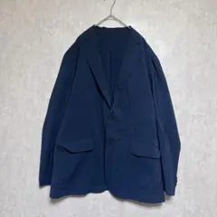 GUジーユー メンズ　テーラードジャケット　薄手　ウォッシャブル　大きいサイズ