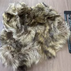 ボア・ファー素材　アメリカンラクーン　A21