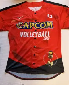 バレーボール ネイションズリーグ2025 CAPCOM 応援シャツ