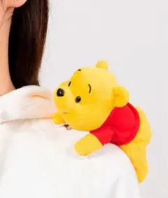 プーさん ぬいぐるみ 肩乗せ