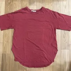キューティーブロンド バックプリント ナンバリング Tシャツ L 赤 5分袖丈のサムネイル