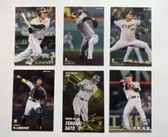 カルビー プロ野球カード 阪神タイガース 6枚セット