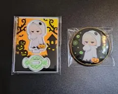 呪術廻戦　マルキューブ　グリッター 缶バッジ　アクリルスタンド　ハロウィン　狗巻