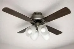 【未使用】電球4個付き T.I.I シーリングファン ACF42-2 リモコン付