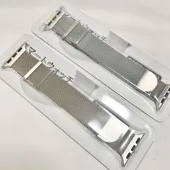 38mm 2本セット ステンレス コンパチブル apple watch バンド