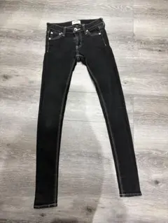 スキニーデニム ブラック