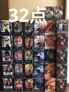 人気プライズ フィギュアまとめ売り 32点 ナルト ドラゴンボール ワンピース