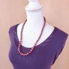 レディースネックレス 数珠・ビーズ フォーマル ドレス 冠婚葬祭