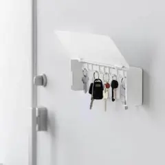 【新品未使用】山崎実業 マグネットキーフック タワー ロング