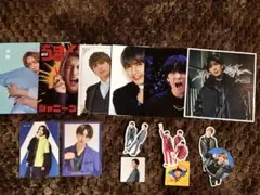 WEST. 藤井流星 チェンジングジャケット&トレカ&ステッカーセット