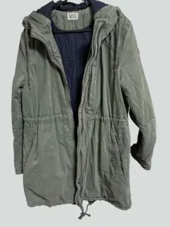 DIESEL 冬、フード付きミリタリージャケット