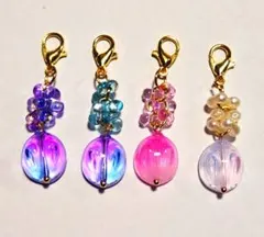 可愛いうさぎとファルファーレチャーム‪♡