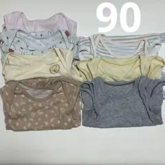 UNIQLO ベビー肌着 サイズ90 7点