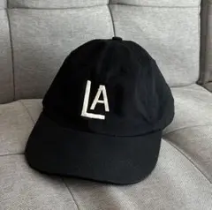 クーパーズタウン　ベースボールキャップ　ブラック　LA