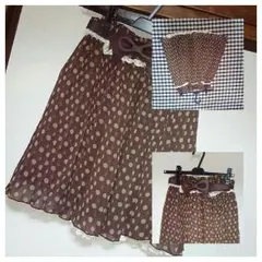 リズリサスカート♡美品  ベルト付きのサムネイル