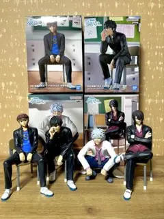 3年Z組銀八先生 デスクフィギュア 坂田銀時 土方十四郎 沖田総司 高杉晋助