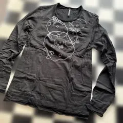 NEIL BARRETT スカルプリント 長袖カットソー S