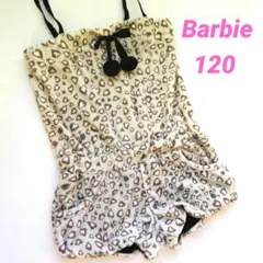 ★値下げ★120cm　Barbie　サロペット　オールインワン