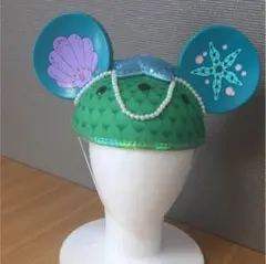 【新品未使用】ディズニーワールド イヤーハット アリエル