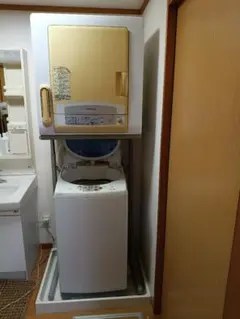 【広島市引取限定】日立　縦型洗濯機と乾燥機とスタンドのセット 広島市引取限定】日立 縦型洗濯機と乾燥機とスタンドのセット - メルカリ