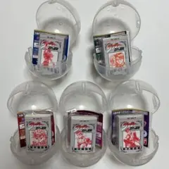 ジョジョの奇妙な冒険　ガチャガチャ　豆本 1〜5部