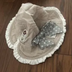 ズッパディズッカ♡リバーシブルキッズ女の子リボン付きハット帽子52cmのサムネイル