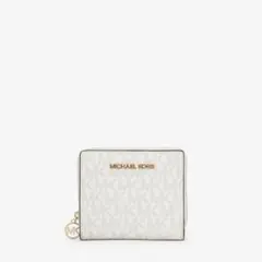 マイケルコース財布 ホワイト2つ折り