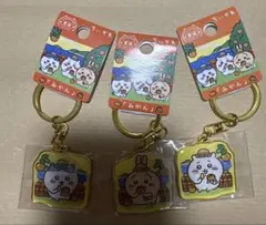 ちいかわ　ハチワレ　うさぎ　ご当地キーホルダー　愛媛　みかん