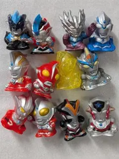 ウルトラマン 指人形 12体セット ギンガビクトリー　デッカーなど