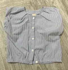 【petit main】半袖ブラウス　110cm