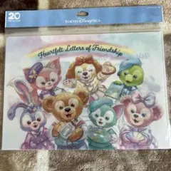 東京ディズニーシー ダッフィーフレンズクリアホルダー3枚セット