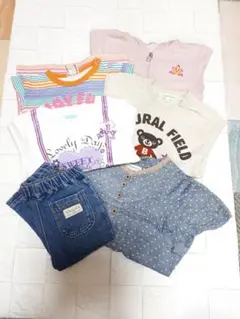 サンカンシオン　女の子　90サイズ　6点　まとめ売り