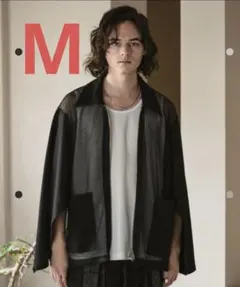 casper john メッシュジップブルゾン M タグ無しのサムネイル