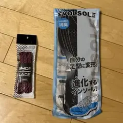 EVOLSOLE 進化するインソール 消臭 ＆ シューレース(120cm)のサムネイル