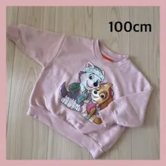 ＊パウパトロール：100cm：ピンク色のトレーナー＊のサムネイル