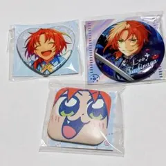 あんスタ　レオ　缶バッジ　3点セット