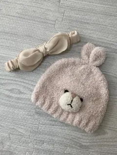 ベビー帽子&ヘアバンド