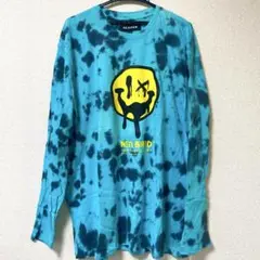 reason ビックシルエット タイダイ 長袖カットソー　XL フェス　派手