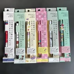 サンスター　ディズニー 鉛筆 メタシル ライトノック 6個セット