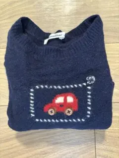 ファミリア　120 ウールセーター　美品