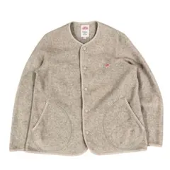 美品 DANTON ダントン フリースノーカラージャケット