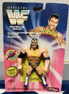 JustToys WWF レイザーラモン　ベンドエムズ フィギュア　ヴィンテージのサムネイル