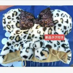 ファンキャップ　ヒョウ柄　ゴールド　金 レオパード　豹柄　ブラウン 東