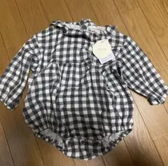 テータテート　ロンパース　チェック80