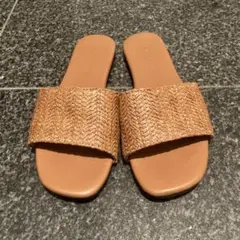 【美品】韓国　サマーフラットサンダルのサムネイル