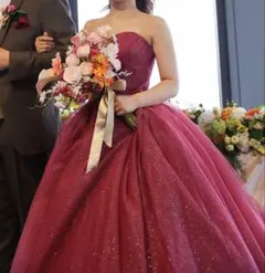 ynsウェディング　カラードレス