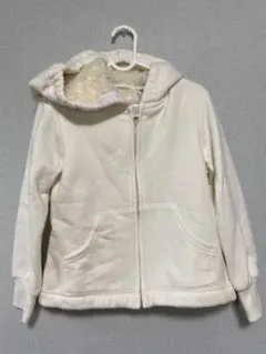 値下げ⭐︎ユニクロ　子供　フード付きフリースパーカー