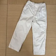 UNIQLO キッズ 長ズボン 140cm ホワイト