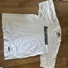 BALENCIAGA メタルロゴダメージレイヤードTシャツ size2 確実正規 BALENCIAGA メタルロゴ ダメージレイヤードTシャツ size2 - メルカリ