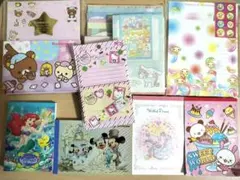 ☆平成レトロ♥️レターセット＆メモ帳☆（1冊のみ目立つ折れあり）